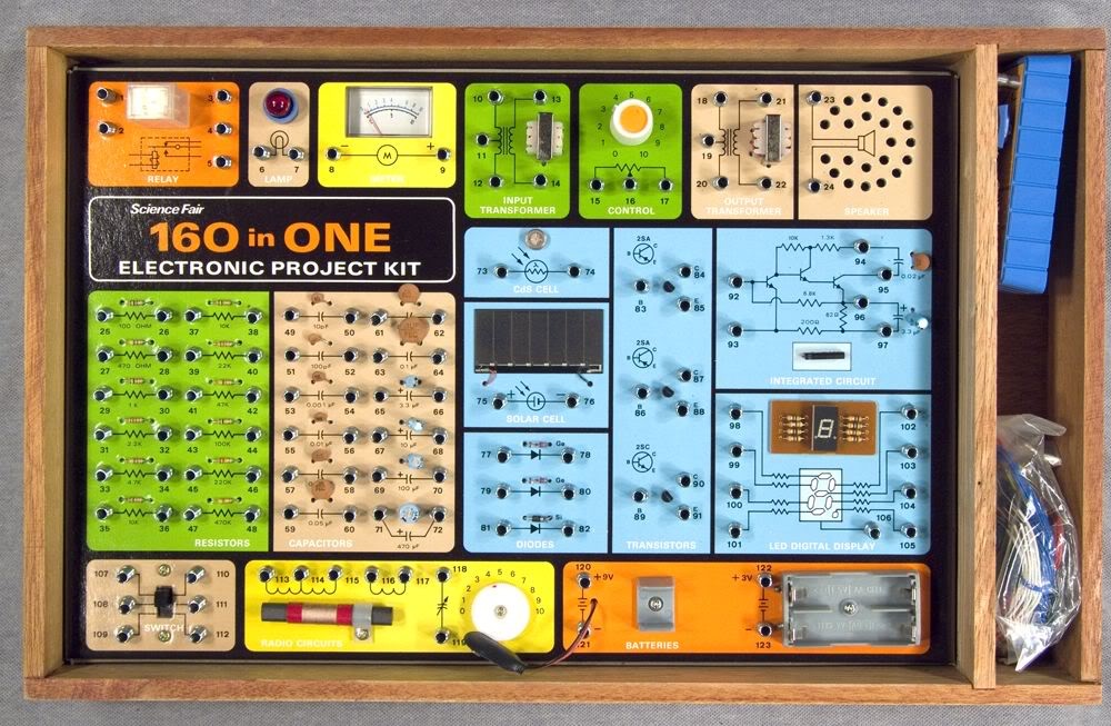 The 101 circuits toy I had as a kid